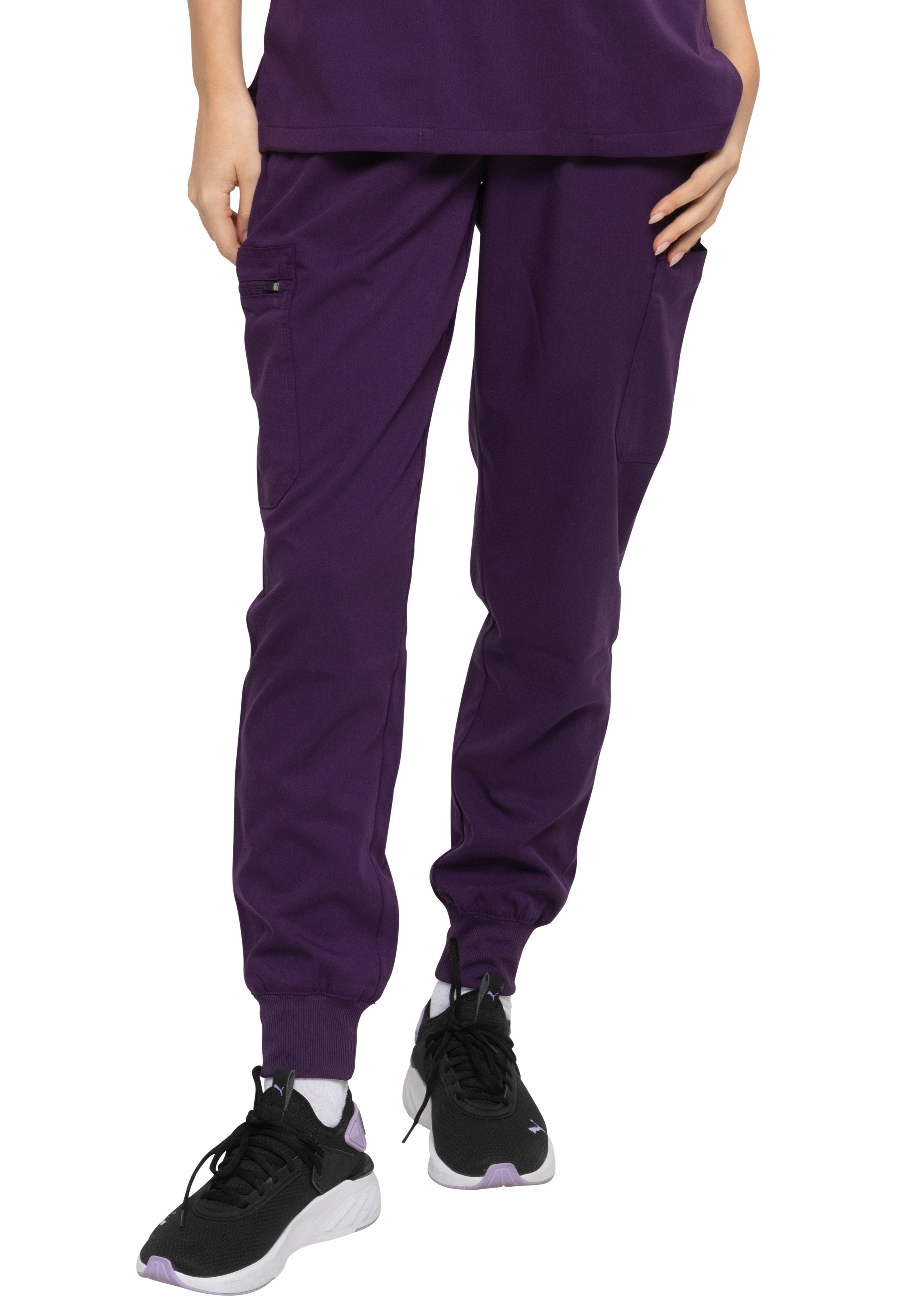 FlexPro Scrub Pants - Eggplant