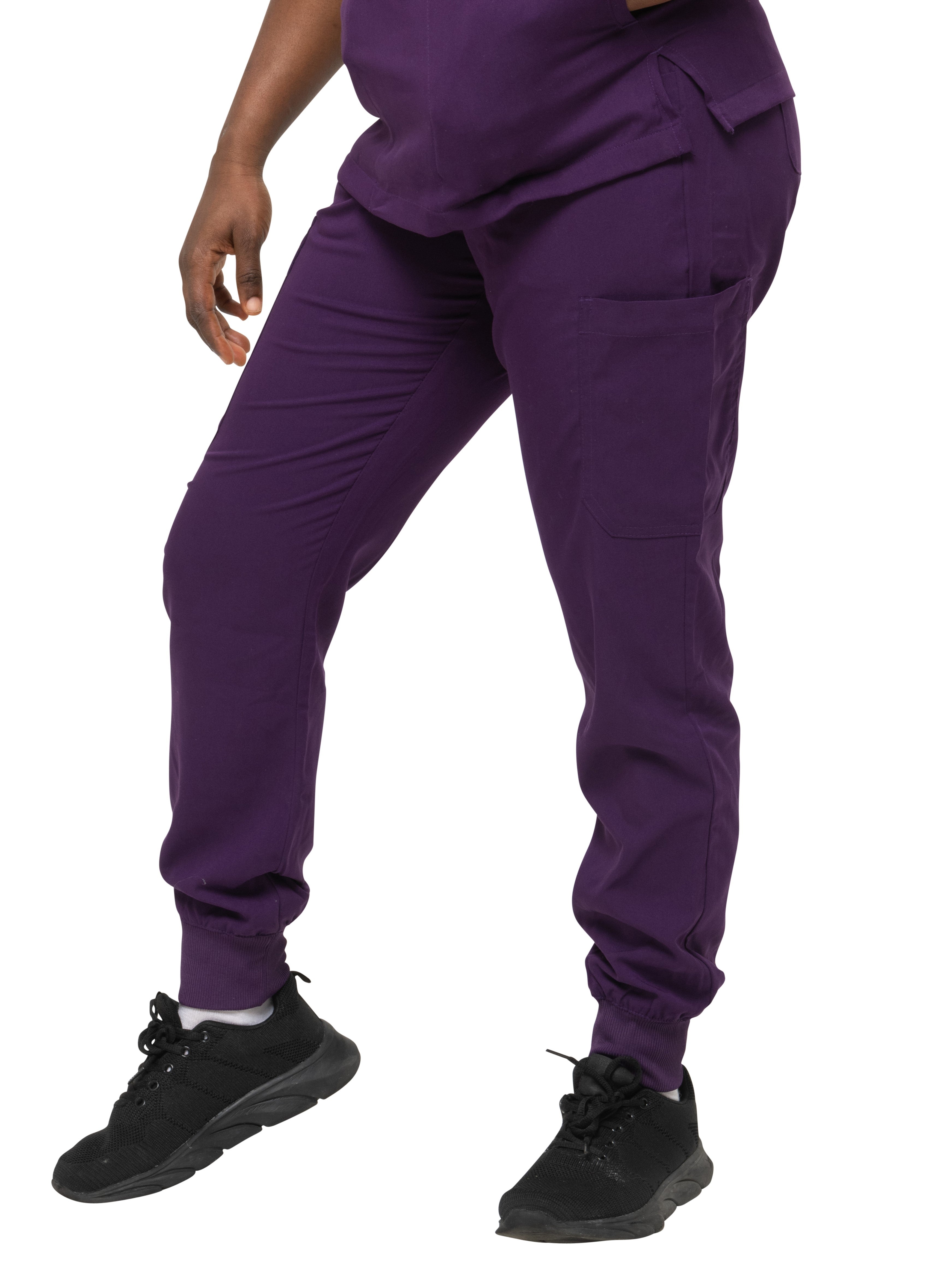 FlexPro Scrub Pants - Eggplant