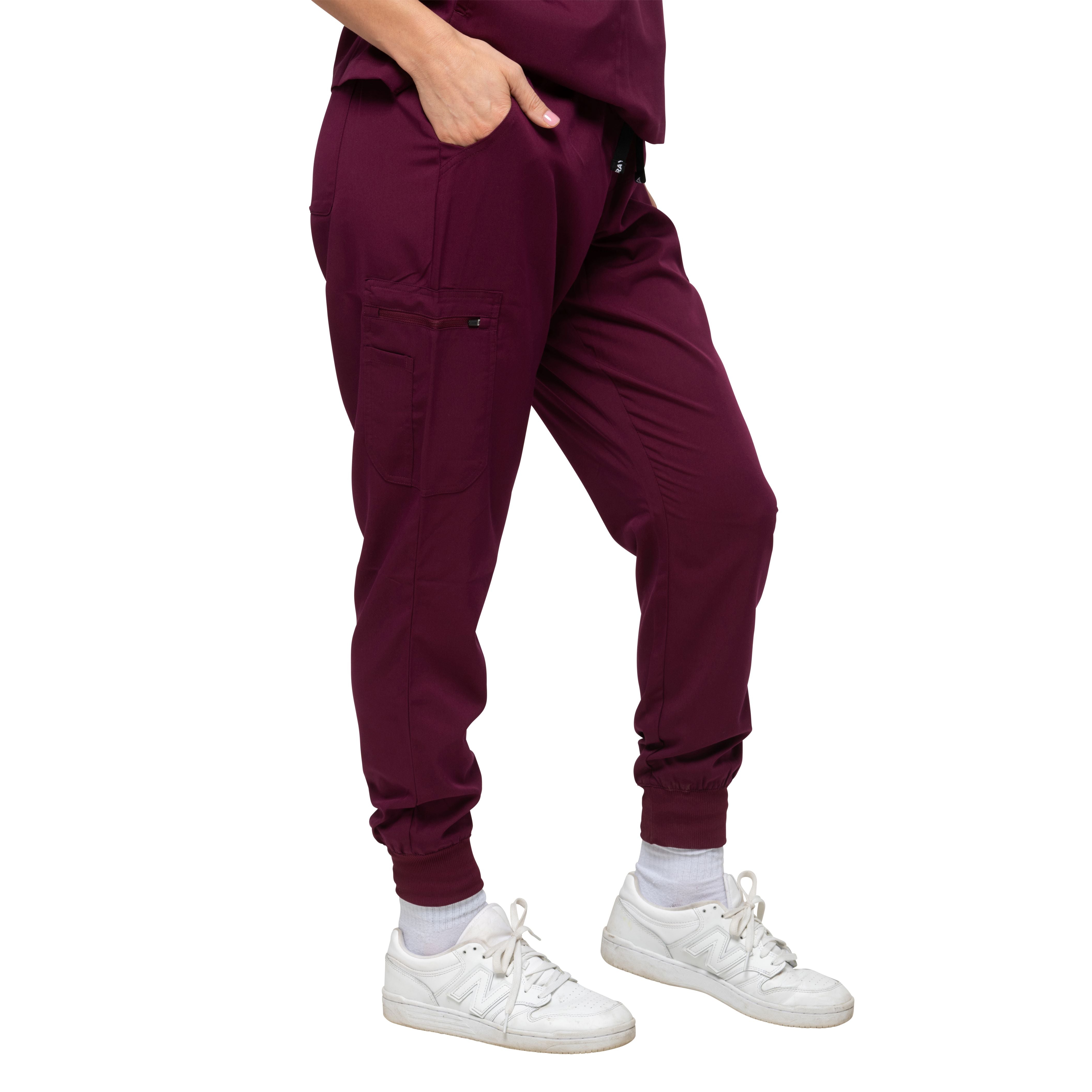 FlexPro Scrub Pants - Wine